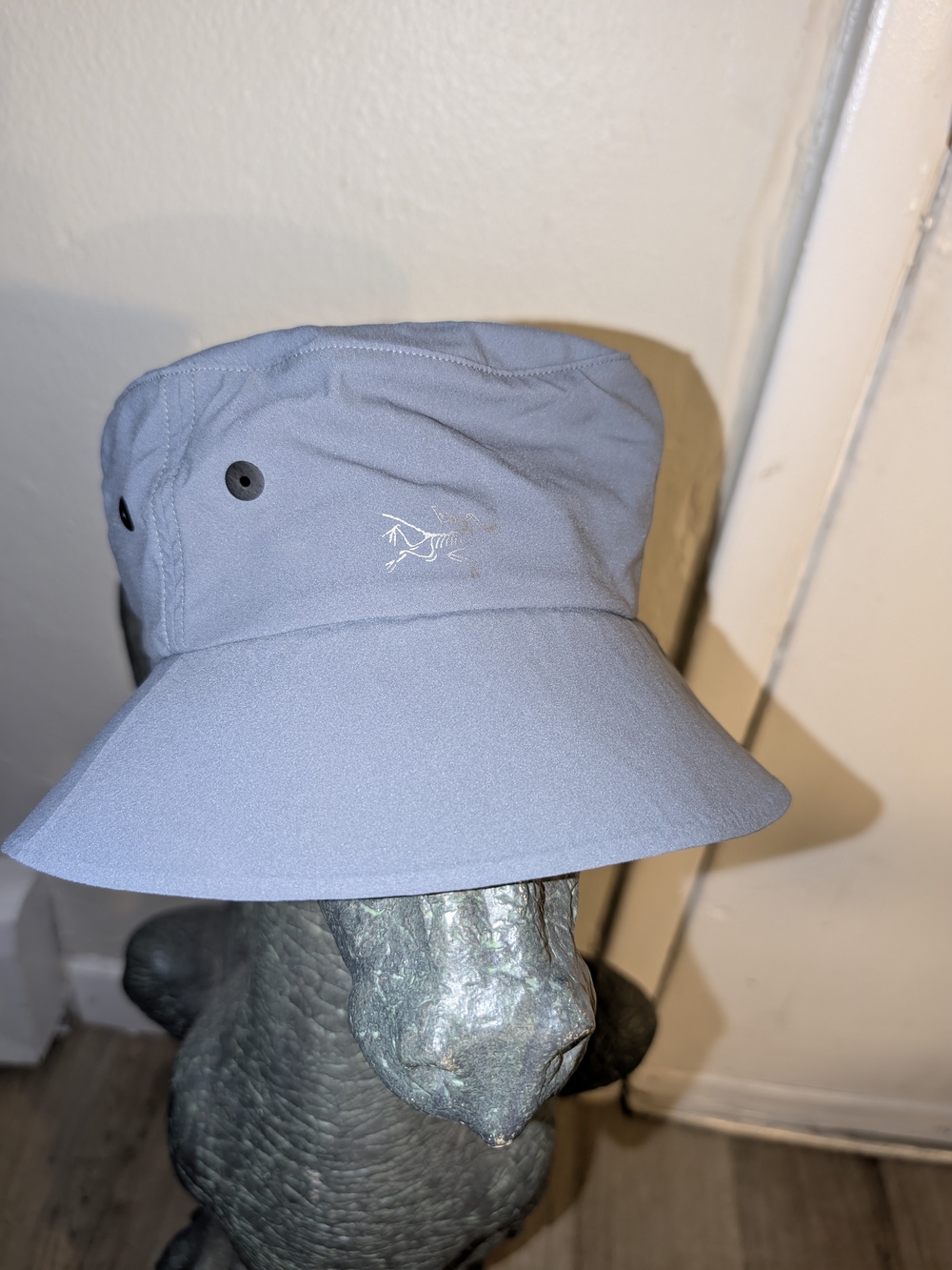 Arc'teryx Men's Pale Blue Bucket Hat with Embroidered Logo